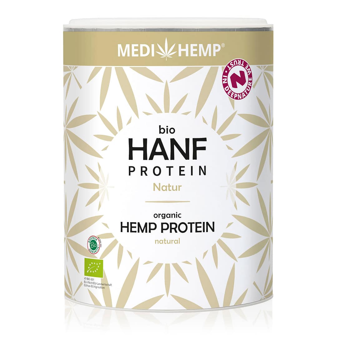Medihemp Bio kender protein natúr - 330g