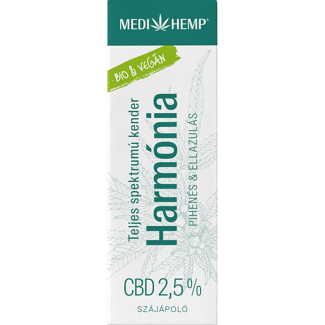 Medihemp Harmónia 2,5% 30ml CBD olaj - Image 2