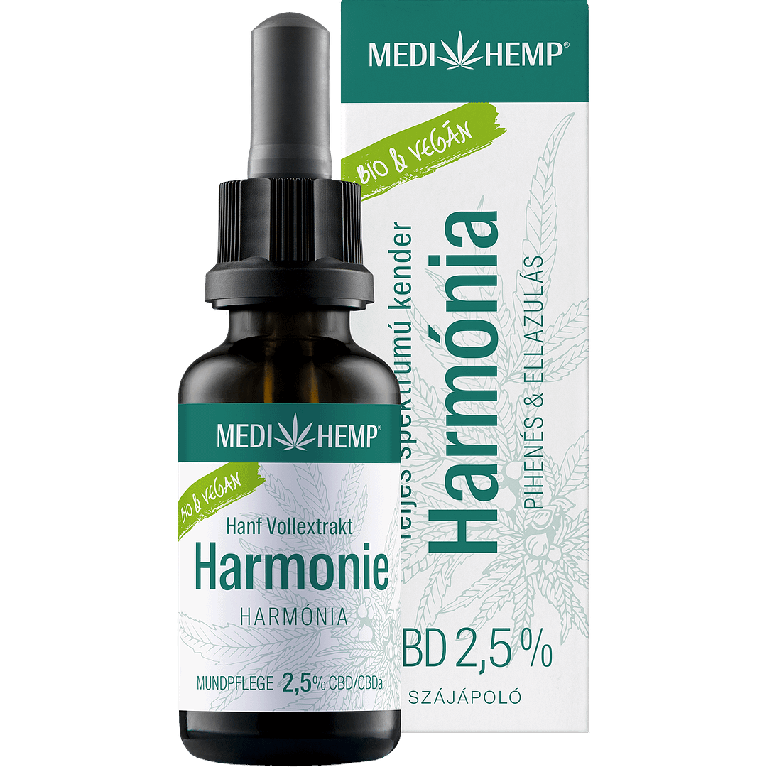 Medihemp Harmónia 2,5% 30ml CBD olaj