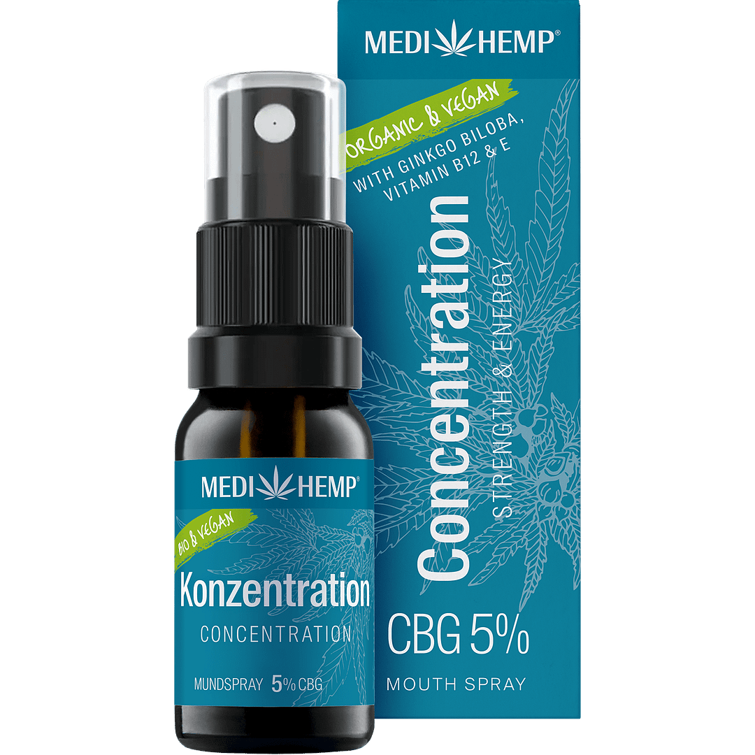 Medihemp Bio Concentration 5% CBG spray
