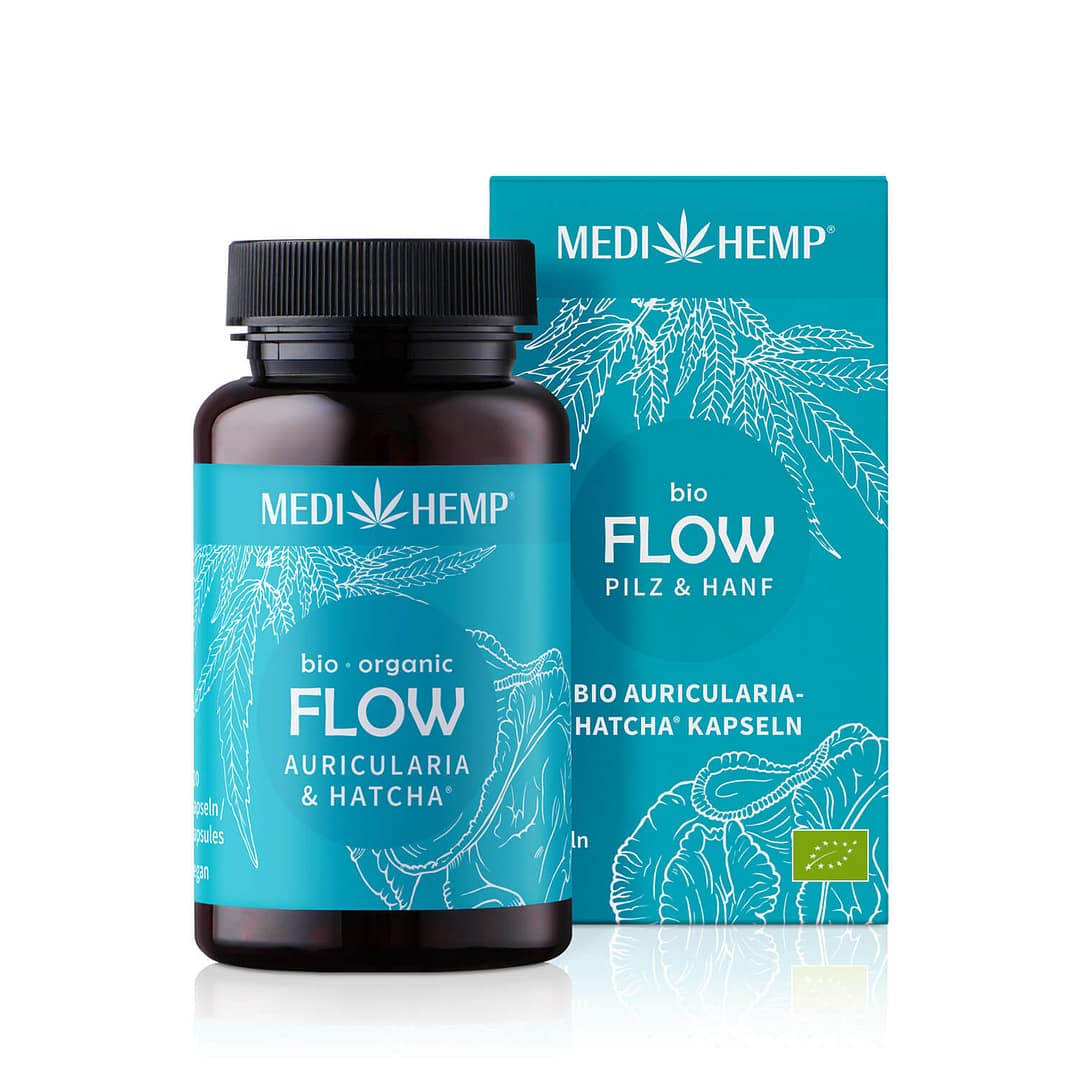 Medihemp Bio Flow Auricularia-HATCHA® kapszula