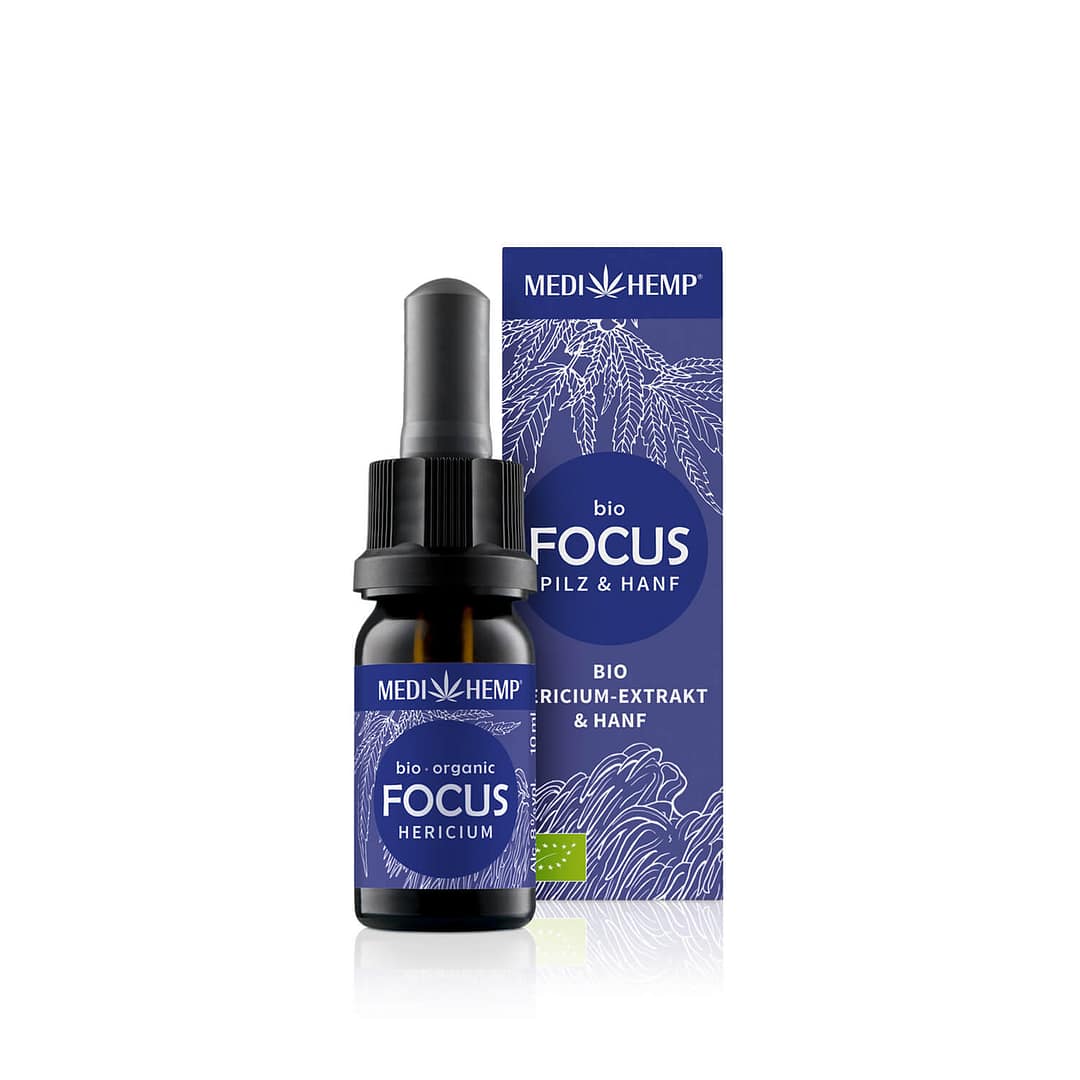 Medihemp Bio Focus Hericium - kenderolaj - 10ml