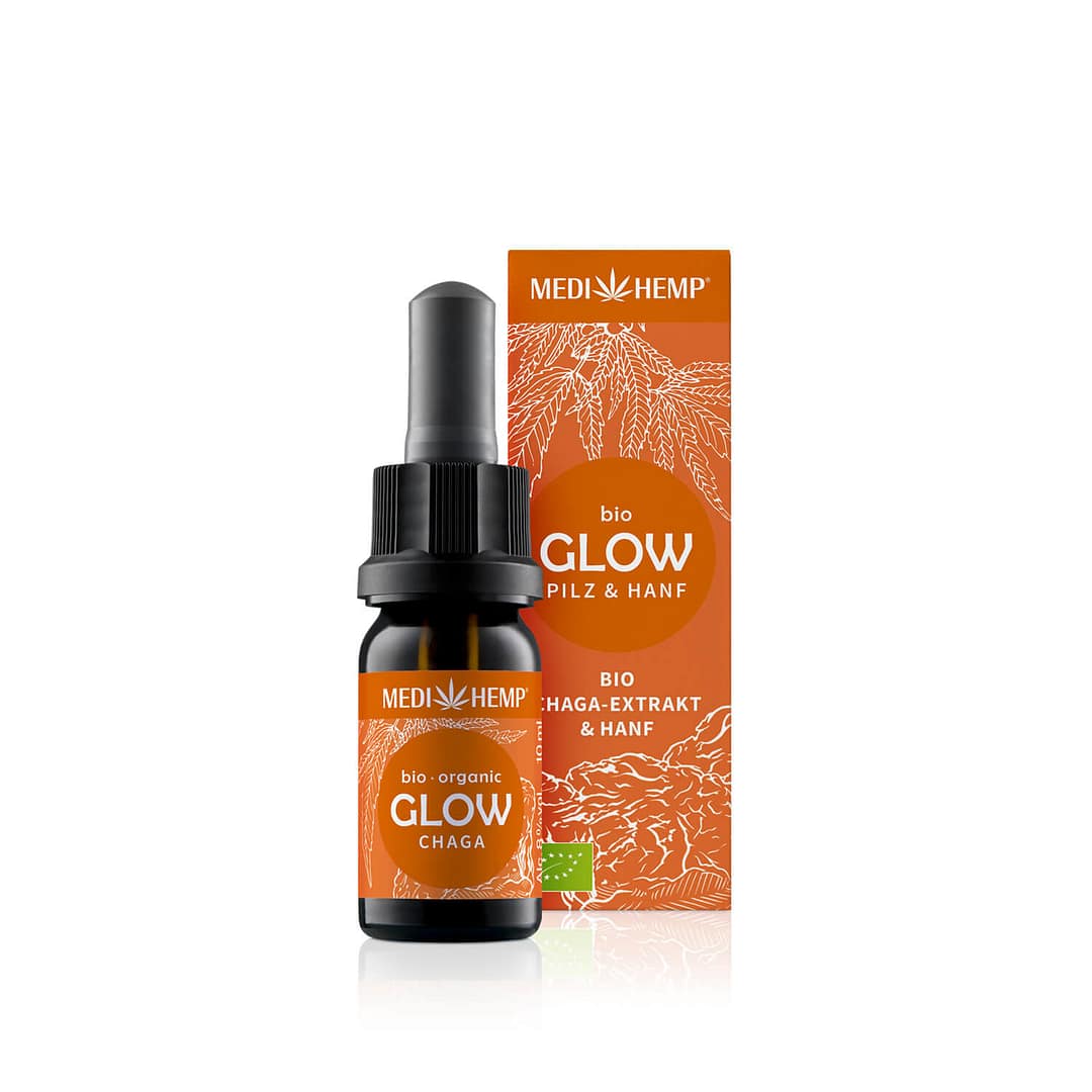 Medihemp Bio Glow Chaga - kenderolaj - 10ml