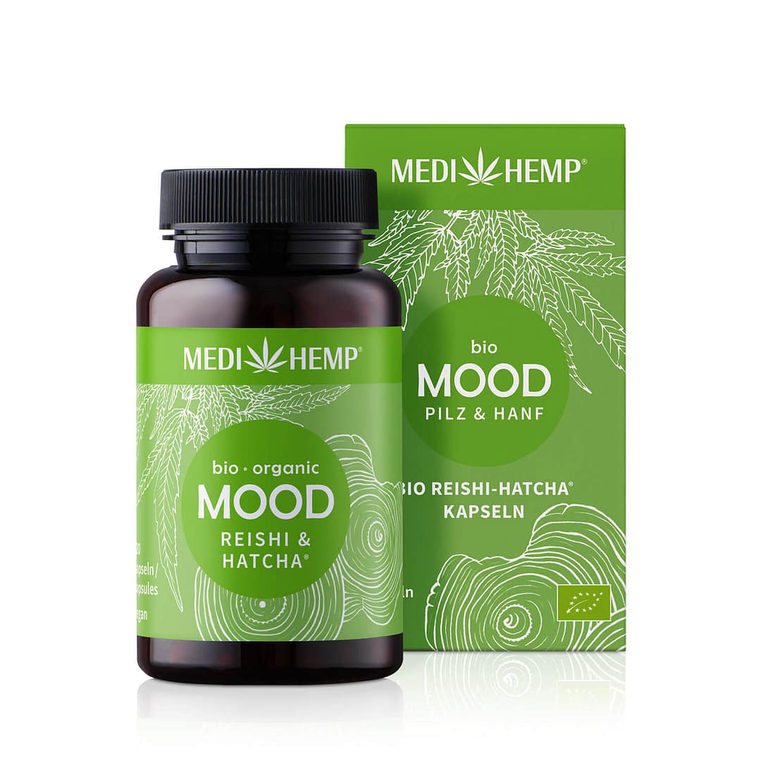 Medihemp Bio Mood Reishi-HATCHA® kapszula