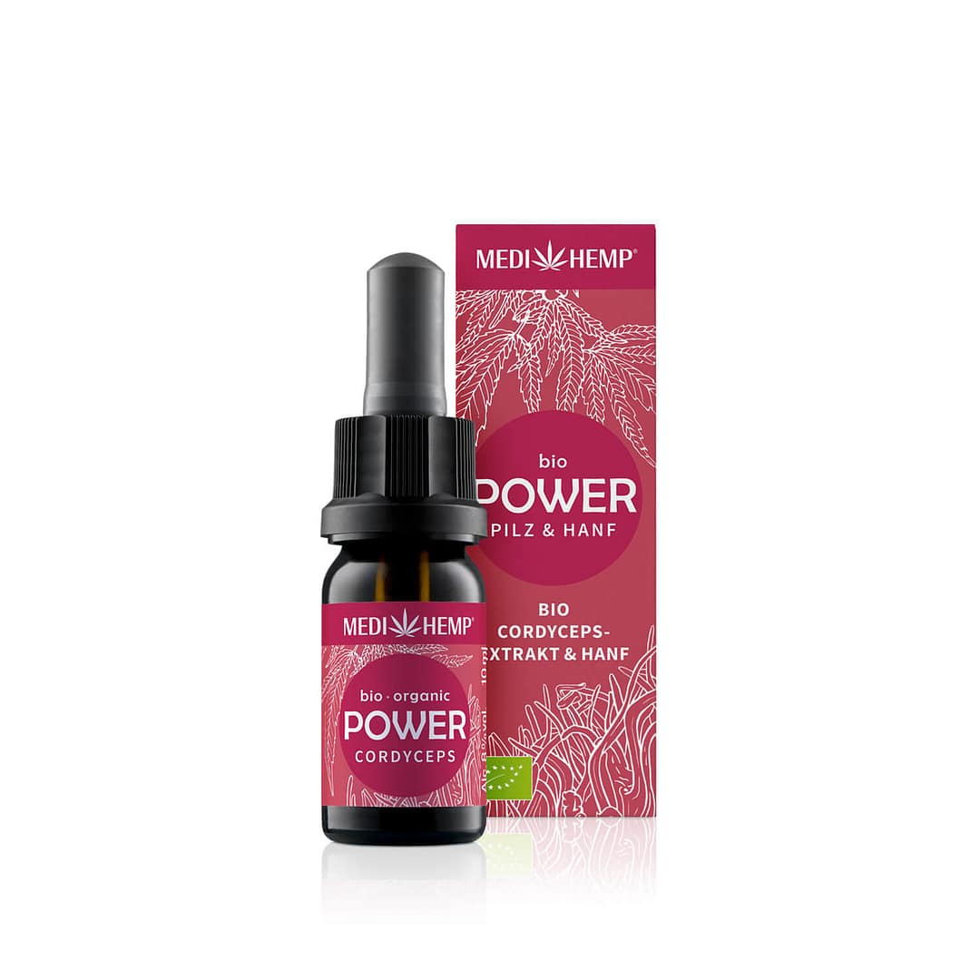 Medihemp Bio Power Cordyceps militaris - kenderolaj - 10ml