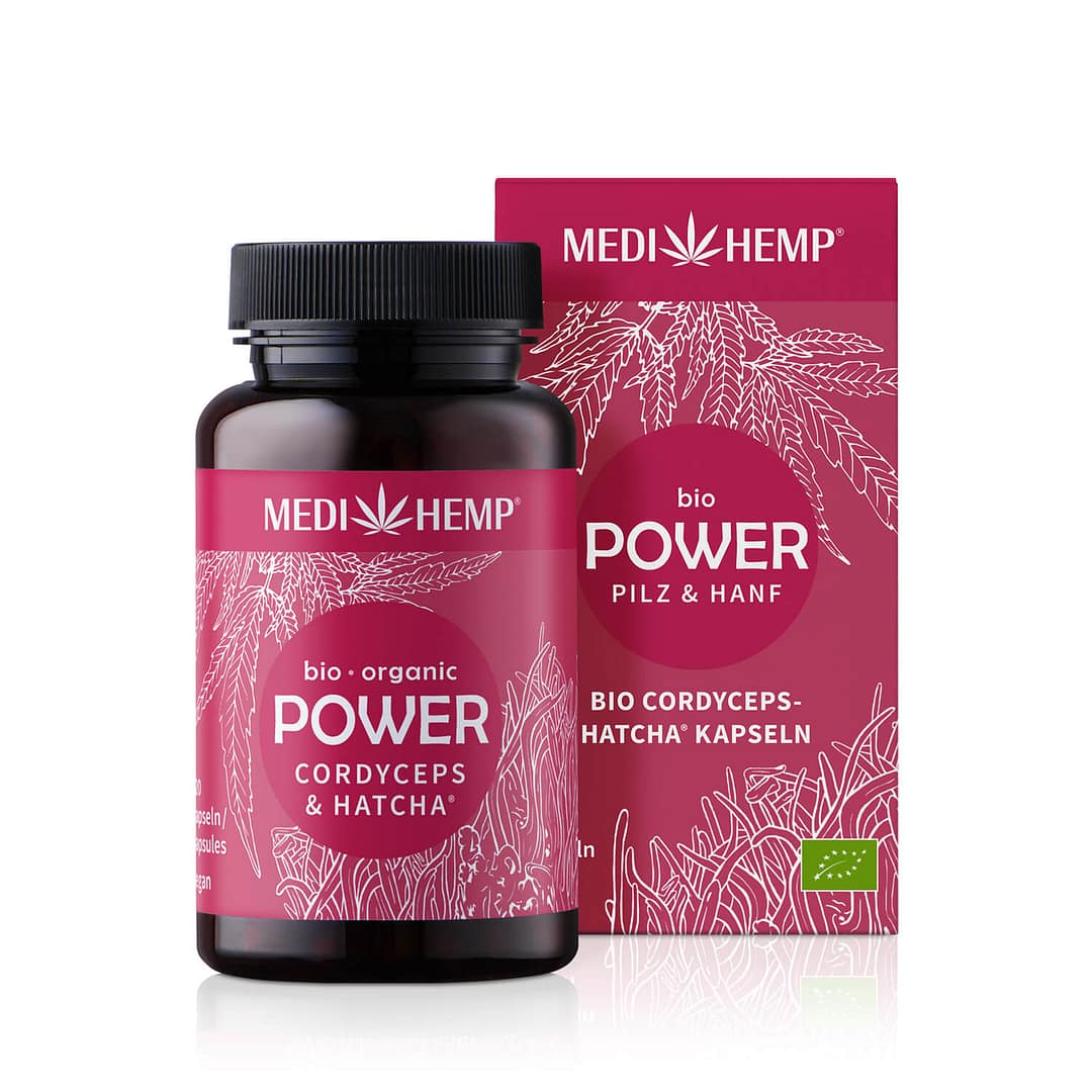Medihemp Bio Power Cordyceps militaris-HATCHA® kapszula