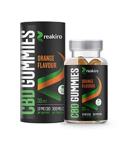 Reakiro VEGAN CBD Gumicukor 300 mg - Narancs