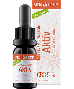 Medihemp Aktív 5% 10ml CBG olaj