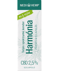 Alternative view of Medihemp Harmónia 2,5% 30ml CBD olaj