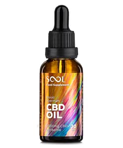 Alternative view of SOOL 30% CBD olaj 30ml - THC mentes