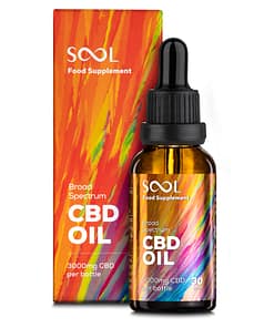 SOOL 30% CBD olaj 30ml - THC mentes
