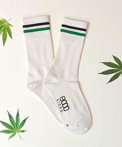 8000Kicks kender csíkos zokni