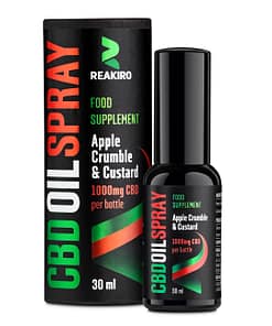 Reakiro CBD Spray Apple Crumble & Custard 1000 mg