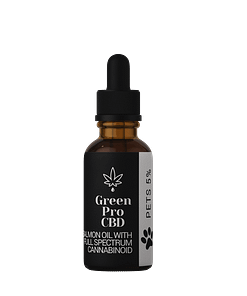 PETS 5% CBD IN PREMIUM SALMON OIL 10ml