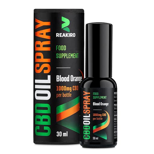 Reakiro CBD Spray Vérnarancs 1000 mg